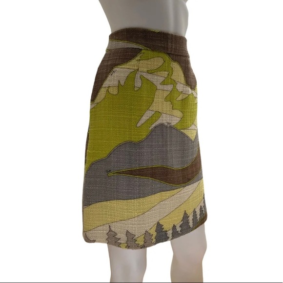 Emilio Pucci Vintage Midi Skirt - Picture 2 of 4